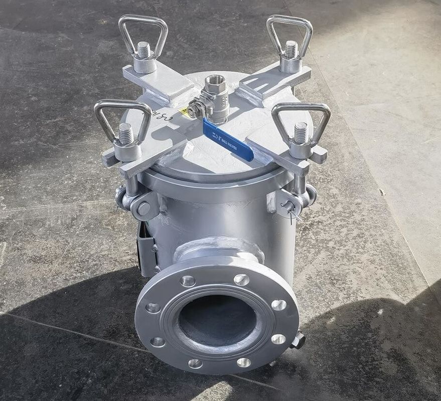 Strijkers voor zeewater van roestvrij staal Marine 316L Filter voor zeewater van roestvrij staal Model AS80 CB/T497-2012