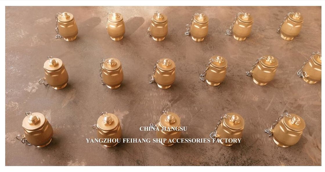 IMPA23339 FH-DN32 Drain Ball Valve BRASS Body NPT Cover Float Ball van roestvrij staal