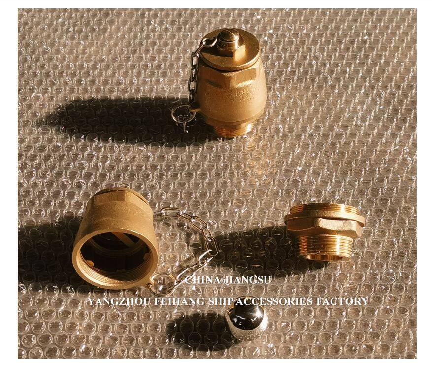 IMPA23339 Marine Drain Ball Valve BRASS Body NPT Cover Roestvrij staal Float Ball Model 32A