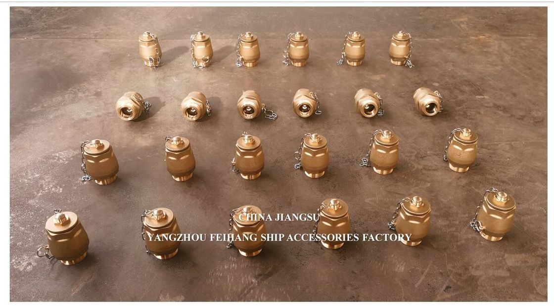 IMPA23339 FH-DN40 Drain Ball Valve BRASS Body NPT Cover Float Ball van roestvrij staal