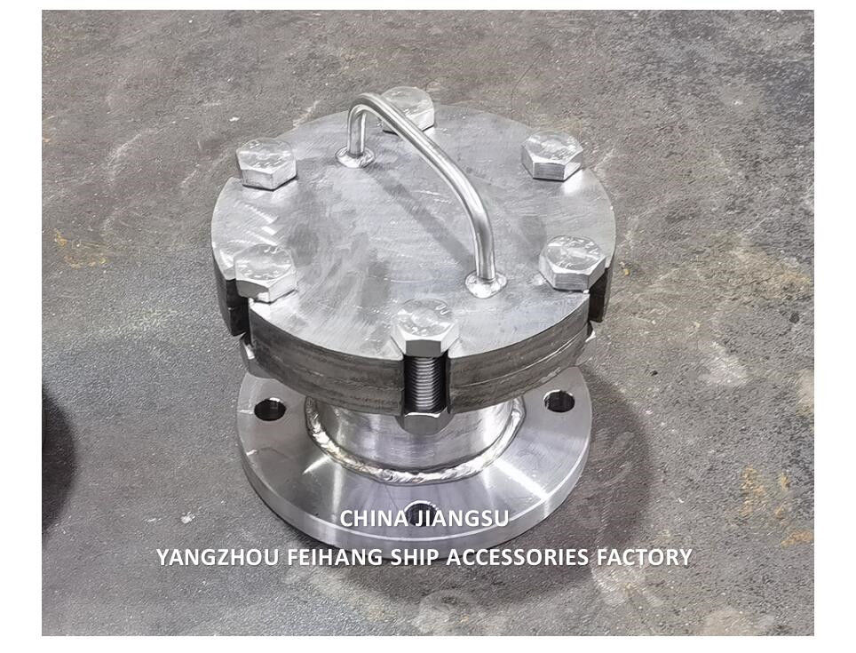 Internationale verbinding met roestvrij staal Diameter van de boets: 183 mm