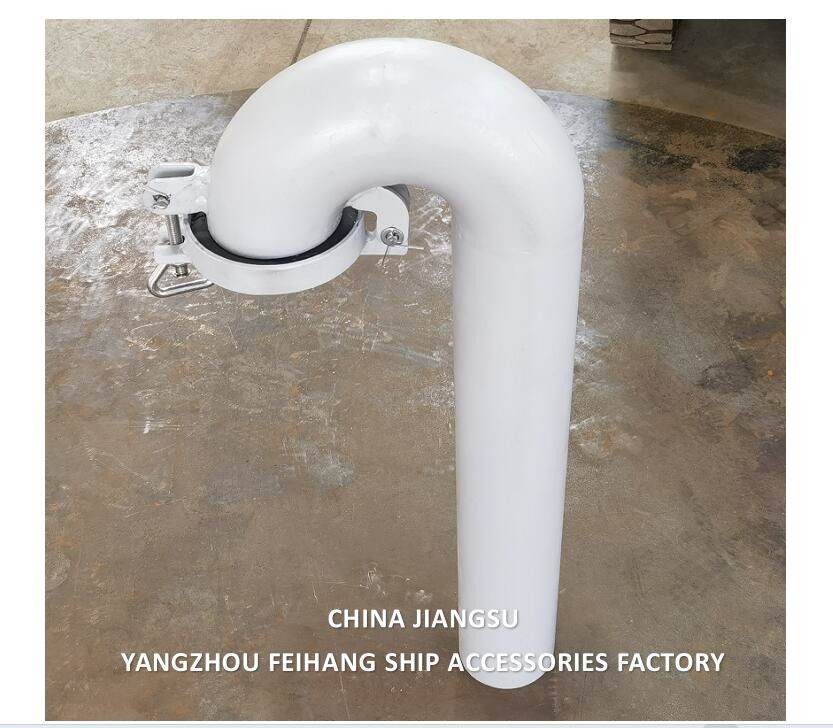 Ventilatie van de ronde ganshals met een diameter van 100 mm, type AB, met klapklep (ganshals moet gesloten zijn)