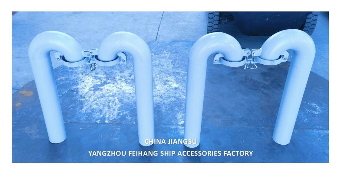 Ventilatie van de ronde ganshals met een diameter van 100 mm, type AB, met klapklep (ganshals moet gesloten zijn)