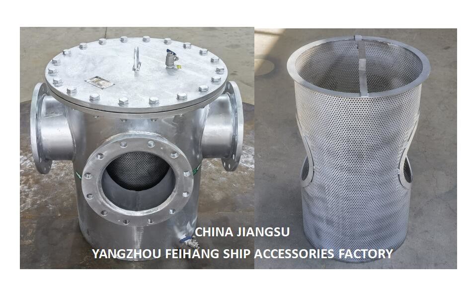 Roestvrij staal 3-type 3Ways kan water filteren Flanged ontwerp 5K of 10K warm gegalvaniseerd / epoxy verf