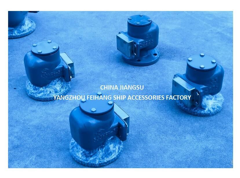 Luchtluchthok NO.533HFB-50A VOOR VREESWATERTANK Model:No.533HFB-50A Met Sus316l Floater Nbr Gasket 0.3mpa