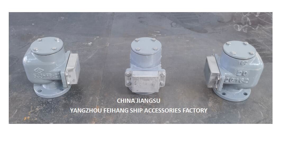 Luchtluchthok NO.533HFB-50A VOOR VREESWATERTANK Model:No.533HFB-50A Met Sus316l Floater Nbr Gasket 0.3mpa