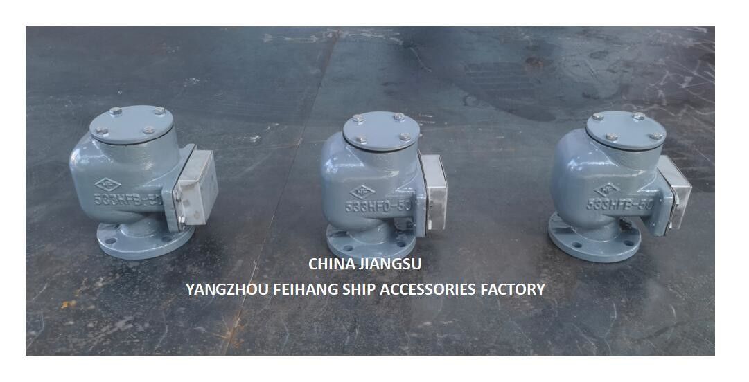 Luchtluchthok NO.533HFB-50A VOOR VREESWATERTANK Model:No.533HFB-50A Met Sus316l Floater Nbr Gasket 0.3mpa