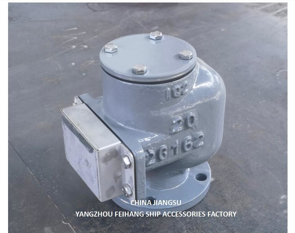 Luchtluchthok NO.533HFB-50A VOOR VREESWATERTANK Model:No.533HFB-50A Met Sus316l Floater Nbr Gasket 0.3mpa