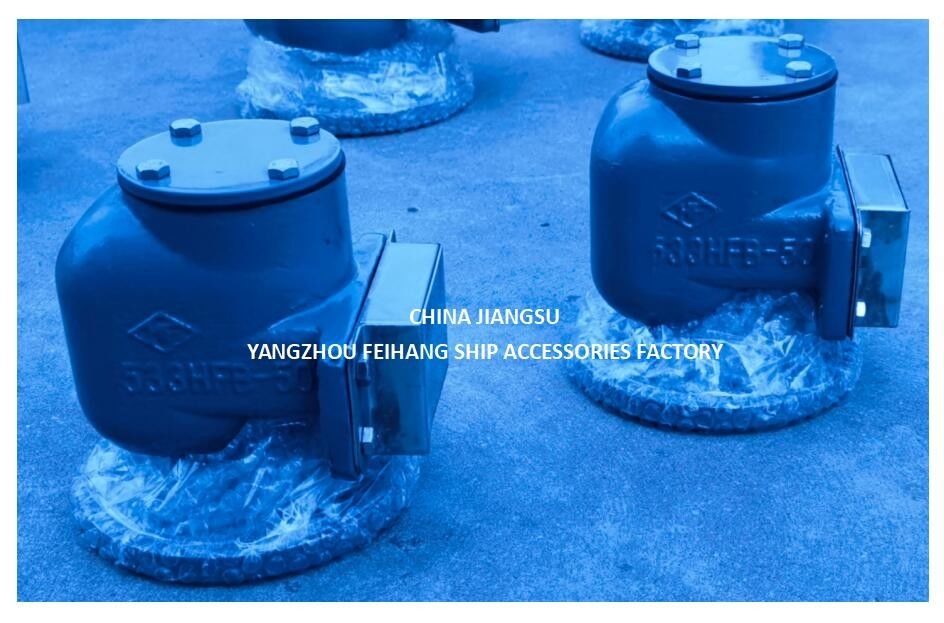 Luchtluchthok NO.533HFB-50A VOOR VREESWATERTANK Model:No.533HFB-50A Met Sus316l Floater Nbr Gasket 0.3mpa