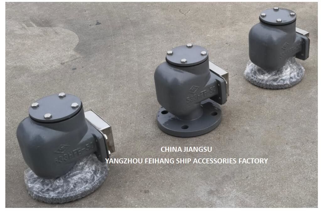 Luchtluchthok NO.533HFB-50A VOOR VREESWATERTANK Model:No.533HFB-50A Met Sus316l Floater Nbr Gasket 0.3mpa