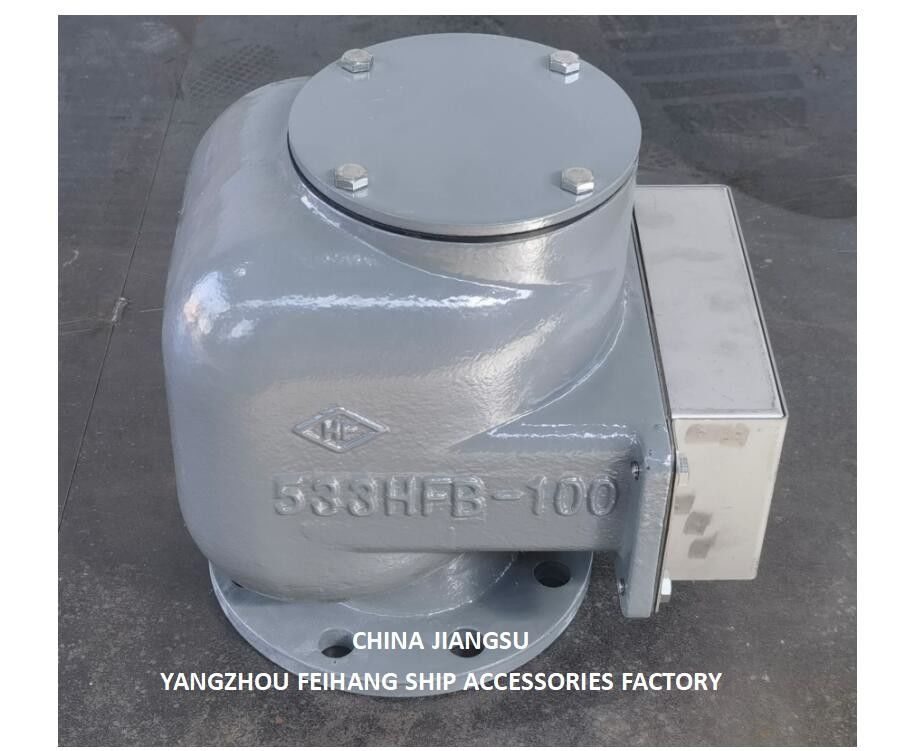 BILGE WATER TANK VENTHEAD NO.533HFB-100A met gietijzeren lichaam