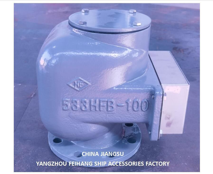 BILGE WATER TANK VENTHEAD NO.533HFB-100A met gietijzeren lichaam