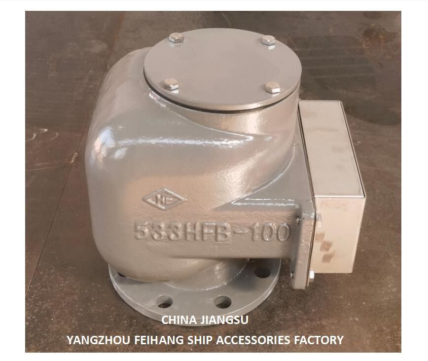 BILGE WATER TANK VENTHEAD NO.533HFB-100A met gietijzeren lichaam