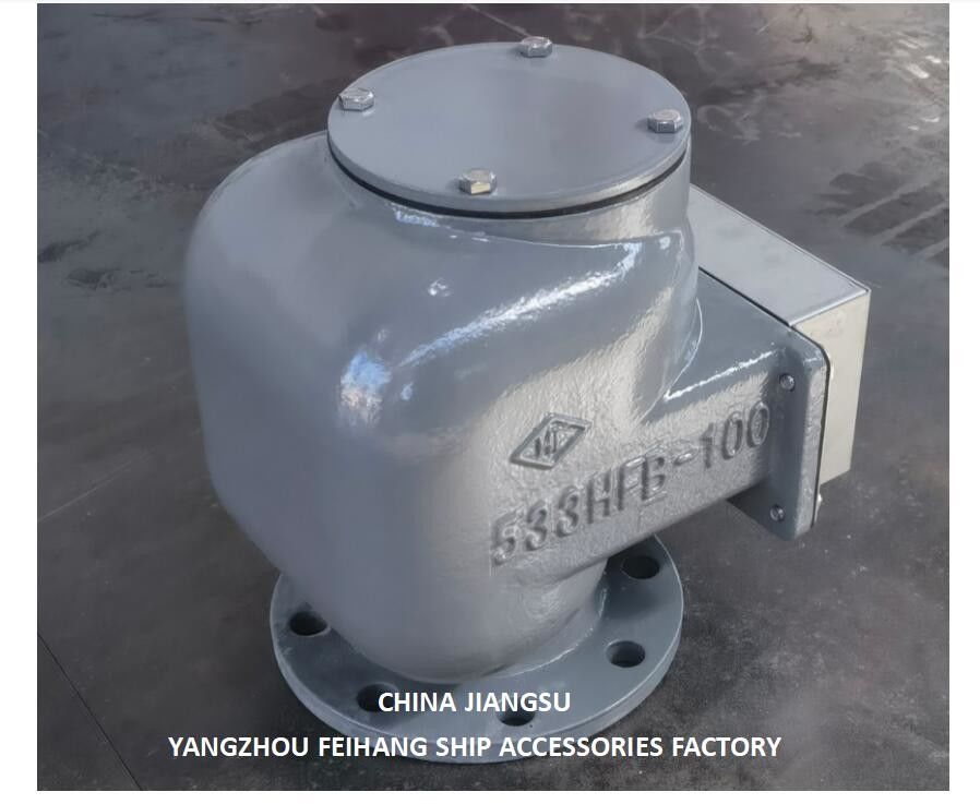BILGE WATER TANK VENTHEAD NO.533HFB-100A met gietijzeren lichaam