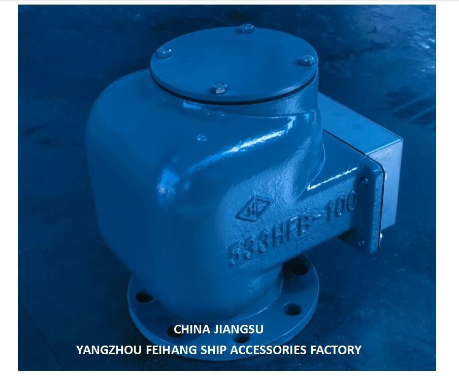 BILGE WATER TANK VENTHEAD NO.533HFB-100A met gietijzeren lichaam