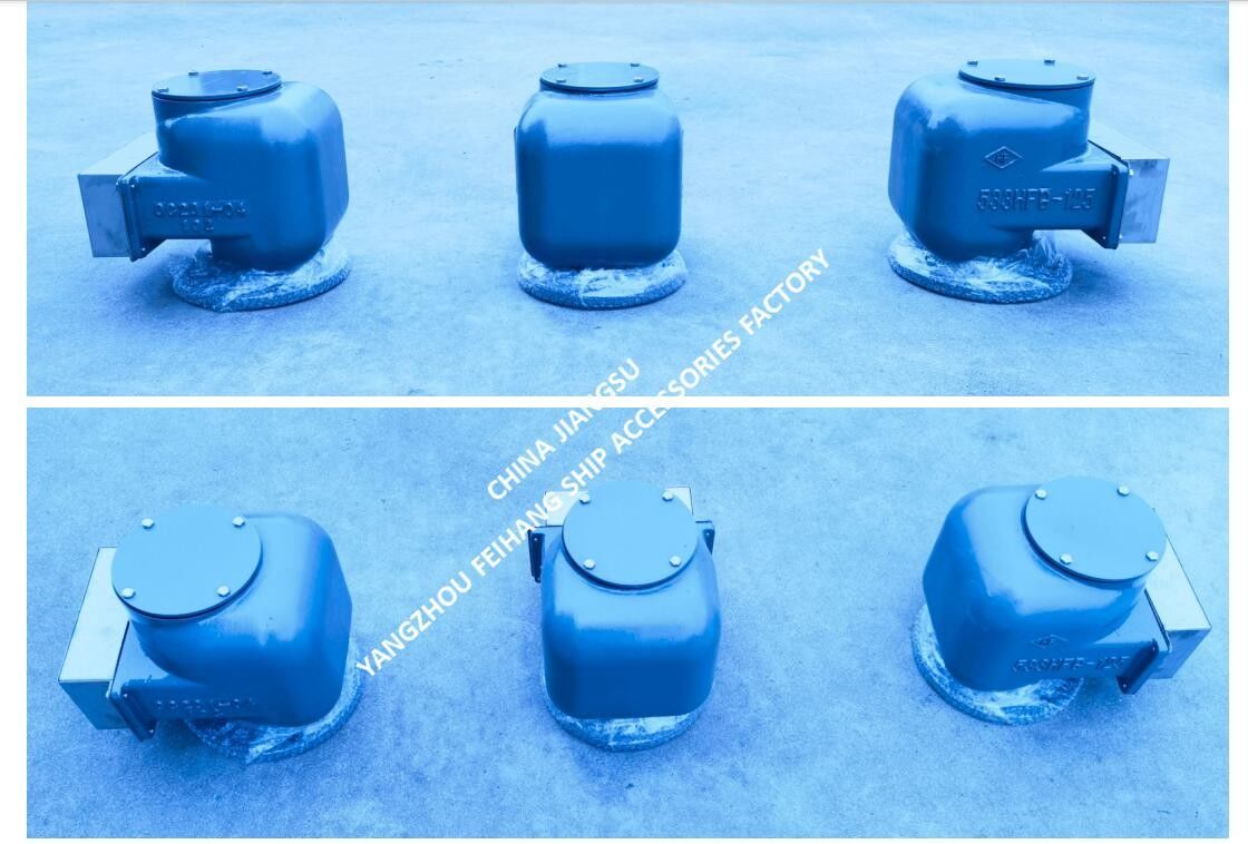 533hfb-125a Ballast Tank Air Vent Head And Ballast Air Pipe Head Body gietijzer Met roestvrijstalen drijver