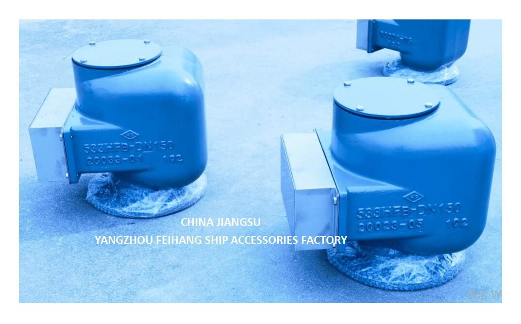 Maritieme ademend kap 533HFB-150A - Waterballasttanks Luchtluchthok model-533hfb-150a