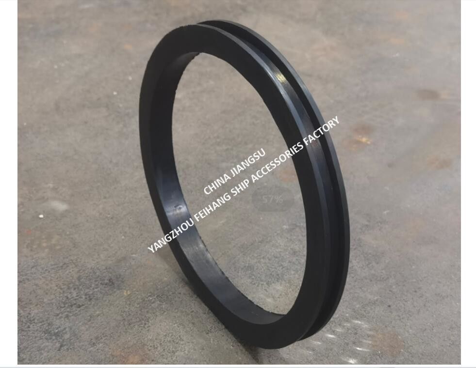 Rubberen afdichting voor waterballasttank, model 533 HFB-300, materiaal NBR RUBBER GASKET Maker FEIHANG SHIP