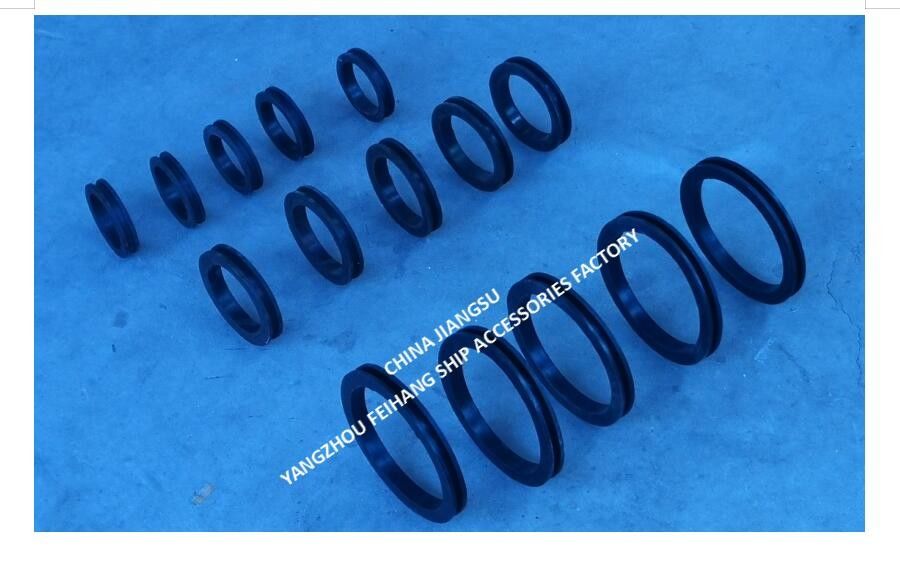 Rubberen afdichting voor waterballasttank, model 533 HFB-300, materiaal NBR RUBBER GASKET Maker FEIHANG SHIP