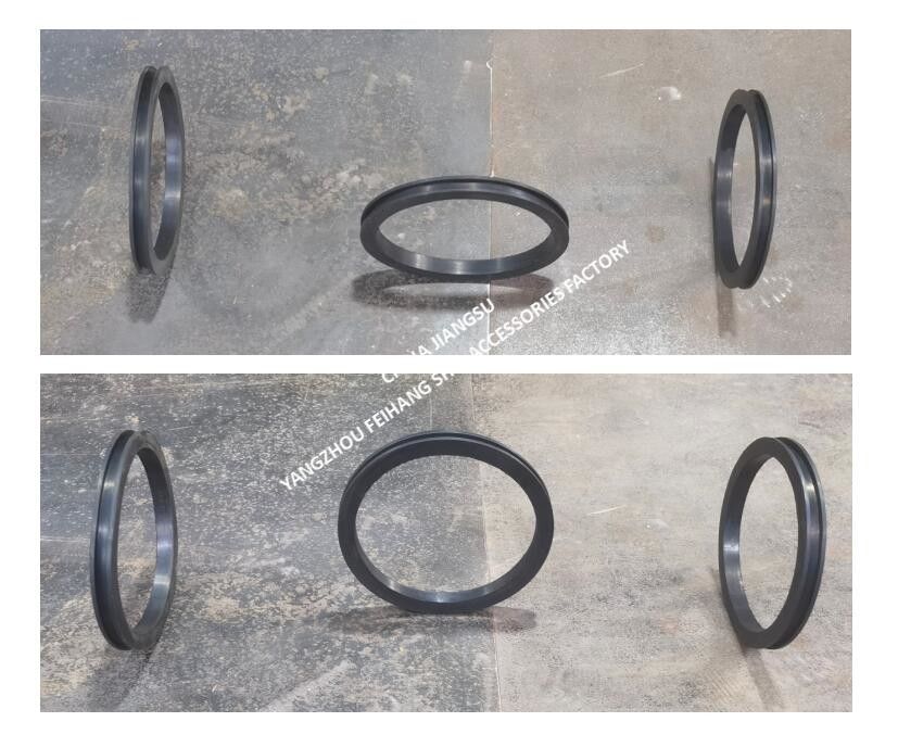 Rubberen afdichting voor waterballasttank, model 533 HFB-300, materiaal NBR RUBBER GASKET Maker FEIHANG SHIP