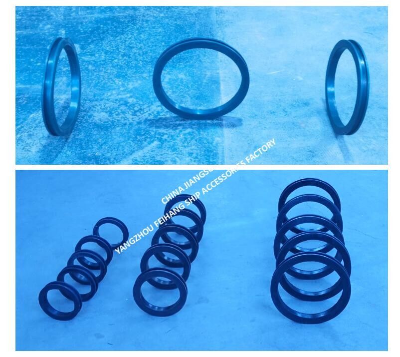 Rubberen afdichting voor waterballasttank, model 533 HFB-300, materiaal NBR RUBBER GASKET Maker FEIHANG SHIP