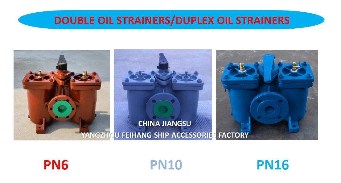 Dubbele oliefilters - dubbele oliefilters Marker China Jiangsu Yangzhou Feihang Ship Accessories Factory