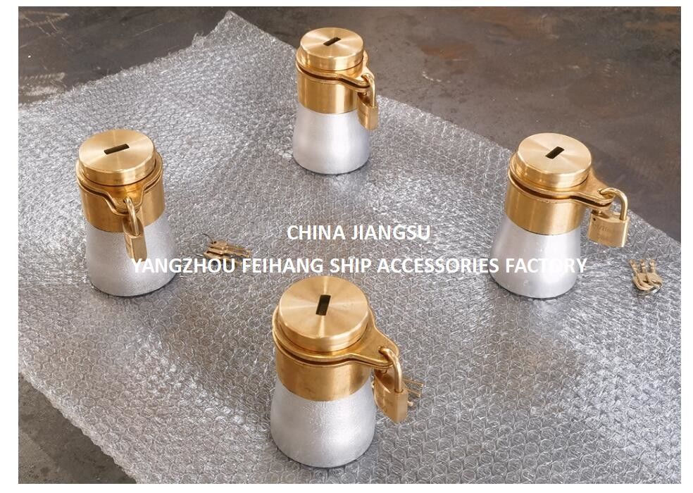 NC-NO. 37ASK-40A KLUSTERPIPE HOOF met vergrendelingsinrichting MODELEN LUITPIPE EN KLUSTERPIPE FITNINGS MATERIAL - KOPER