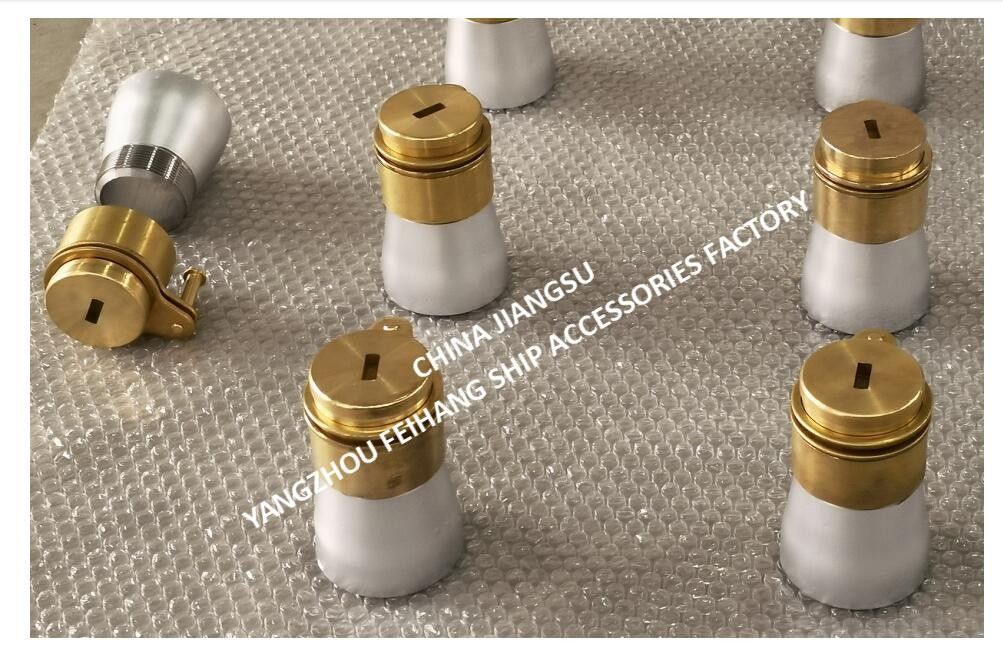 NC-NO. 37ASK-50A KLUSTERPIPE-Kop met vergrendelingsinrichting MODELEN LUCHTERPIPE EN KLUSTERPIPE-FITINGS MATERIAL - KOPER