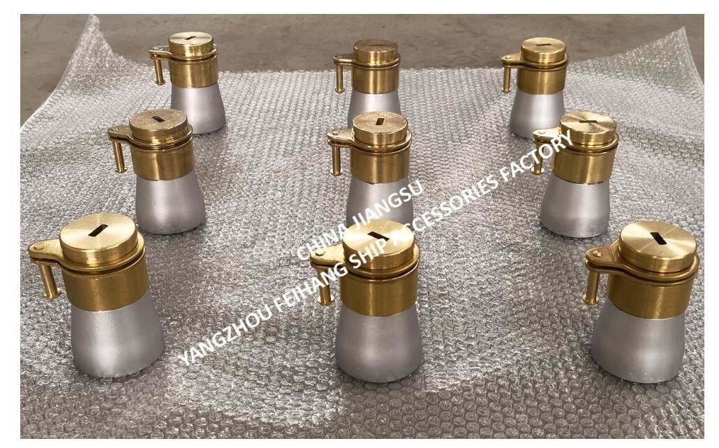 NC-NO. 37ASK-50A KLUSTERPIPE-Kop met vergrendelingsinrichting MODELEN LUCHTERPIPE EN KLUSTERPIPE-FITINGS MATERIAL - KOPER
