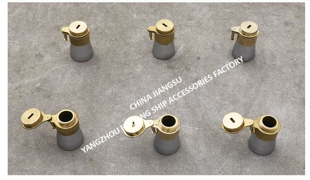 NC-NO. 37ASK-40A KLUSTERPIPE HOOF met vergrendelingsinrichting MODELEN LUITPIPE EN KLUSTERPIPE FITNINGS MATERIAL - KOPER