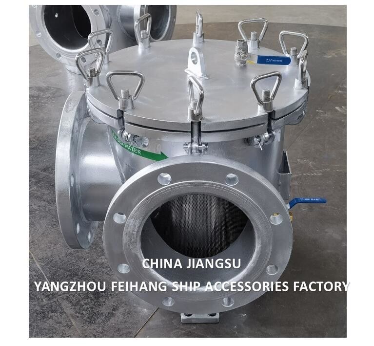 Hoofdmotor Zeewaterstrainer Szie-8