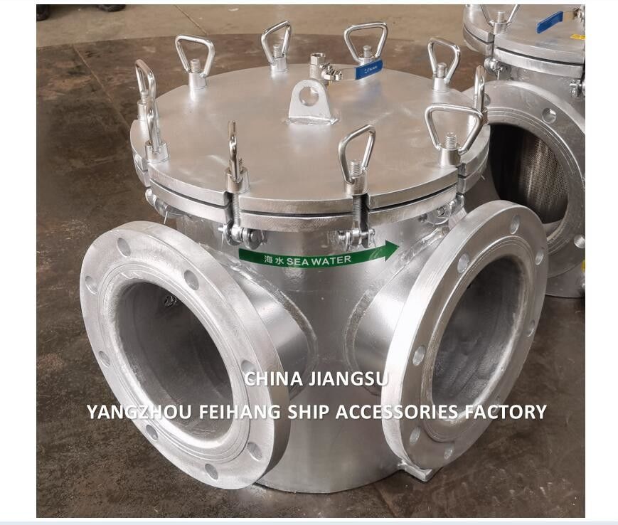 Hoofdmotor Zeewaterstrainer Szie-8