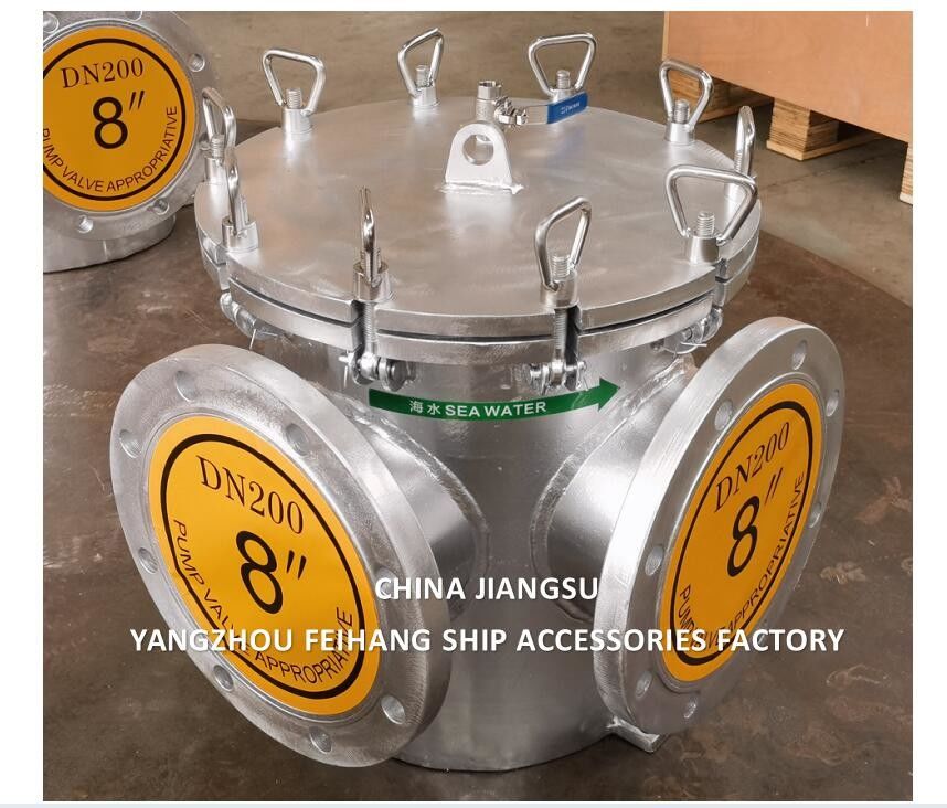 Hoofdmotor Zeewaterstrainer Szie-8