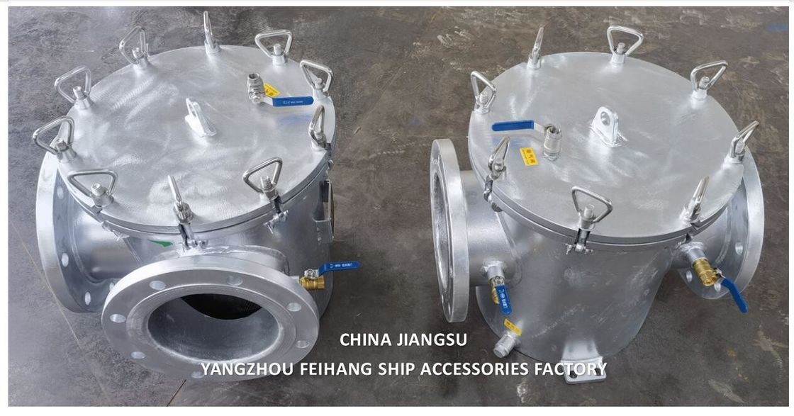 STRAIGT TROUGH TYPE SEA WATER STRAINERS MODELAS200 CB/T497-1994 SZIE-8