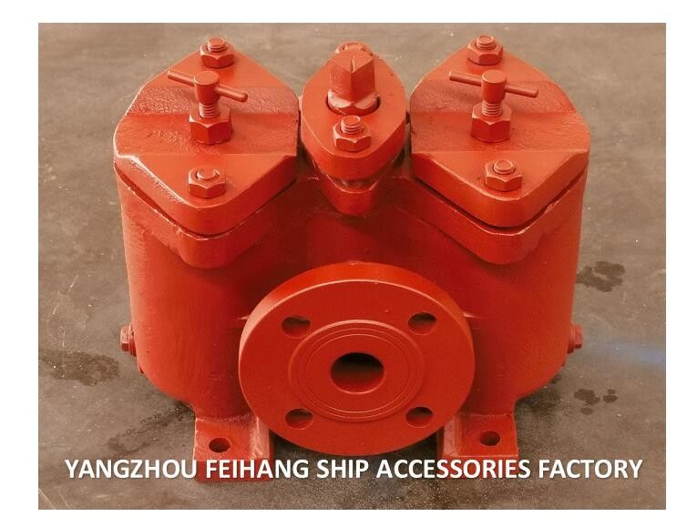 Duplex laagdrukfilter voor ruwe olie met flenzen van gietijzeren laagdrukfilter: AS25 Cb/T425-1994