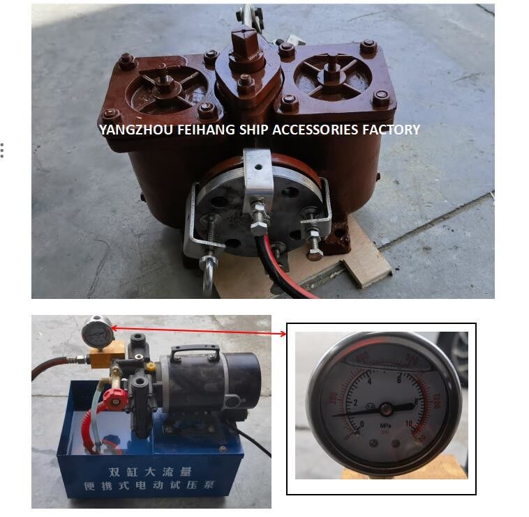 Technische parametertabel voor AS40 CB/T425 Duplex-oliefilter Dubbele oliefilters Gegote ijzeren lichaam met filterelement