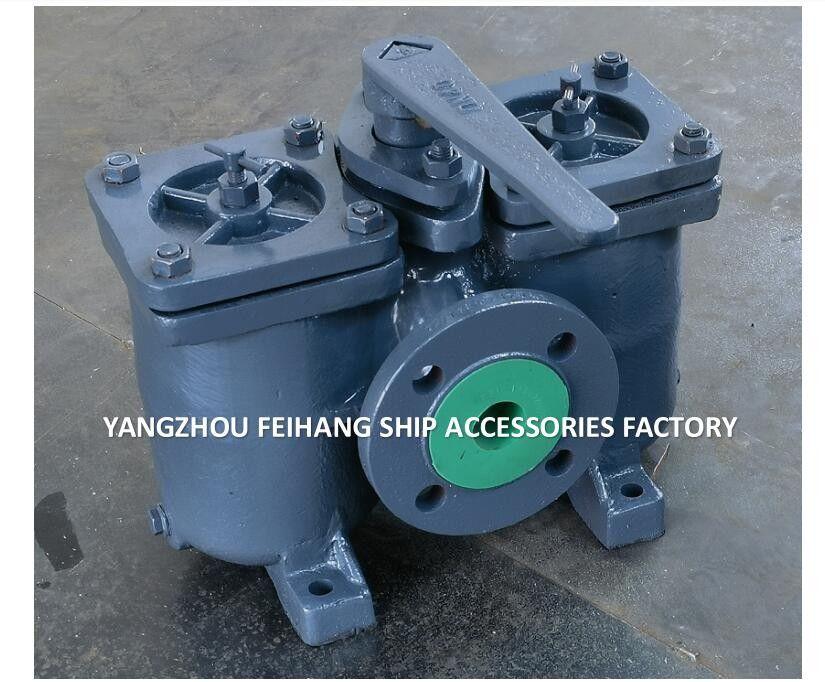 Duplex Oliefilter Model AS40 CB/T425-94 Duplex Korf Olie Strainers