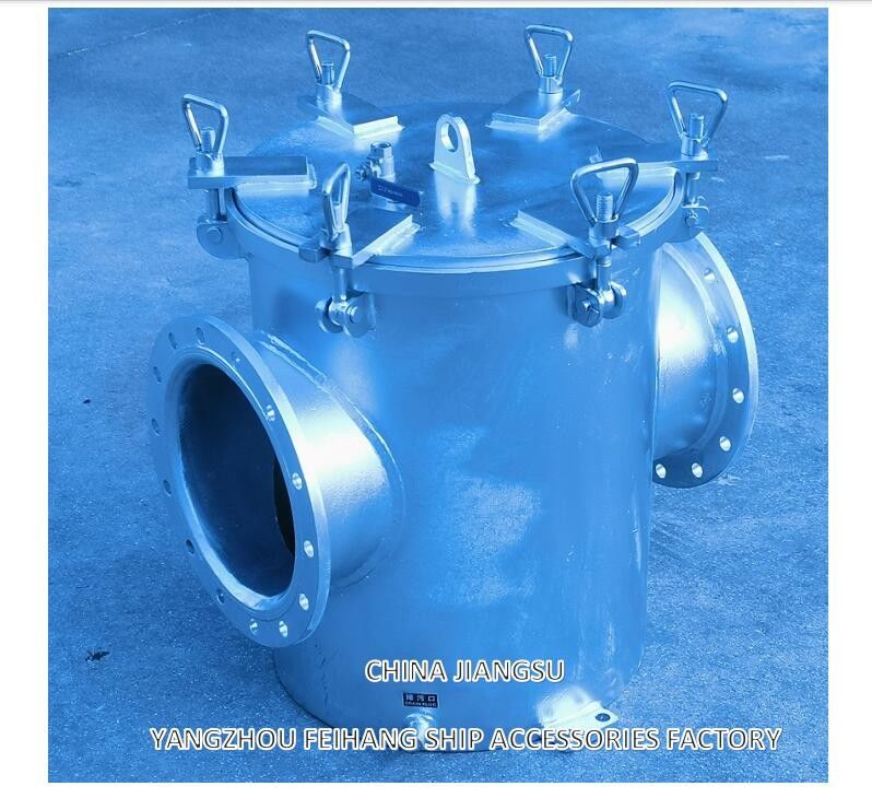 AS250 CB/T497-1994 Maritiem Grob waterfilter Karbonstaal lichaam met variabele roestvrijstalen filterelement