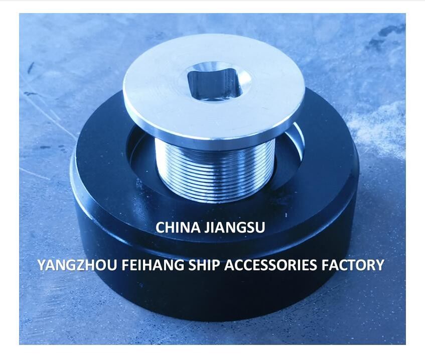 China Supping Bottom Plugs Model AW42-35N CB/T254-1997 Voor watertank met koperen cock koolstofstaal bodemplaat