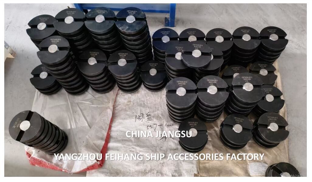 Chloropreen rubber kussensmateriaal FeiHang AW52-45H Marine bottom plug voor olietank