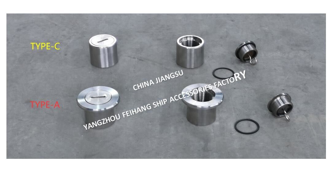 Deck sounding tubes van roestvrij staal & deck sounding heads van roestvrij staal type C DN40