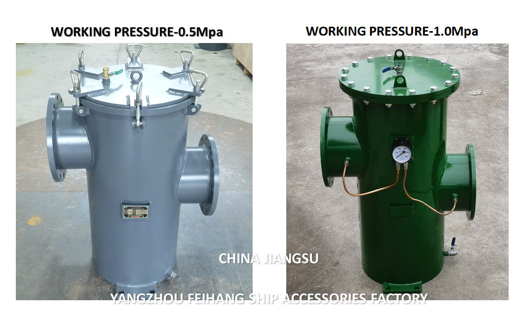 Model fH-5K-300A Ship Standard Simplex Basket Strainer & Carbon Steel Simplex Olie Strainers