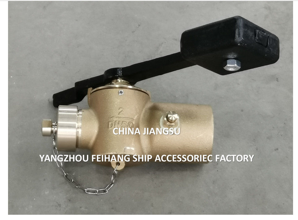 Technische parameter voor FH50 CB/T3778-1999 Bronzen model zelf sluitend kleppen met draad met gewichtshefboom