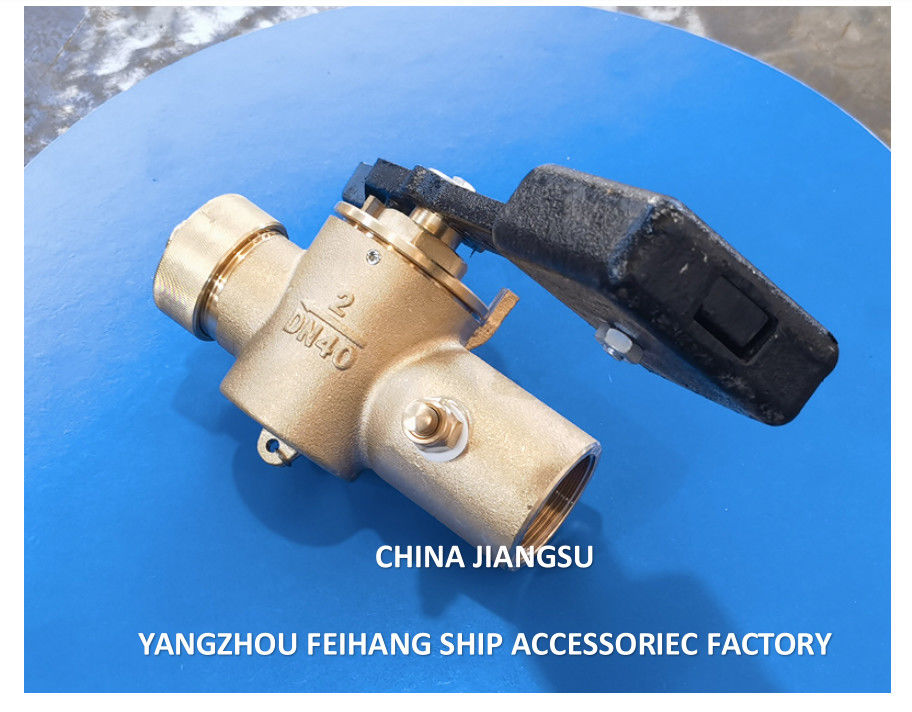 China Klinkende Haan Met Schroefdraad Uiteinden Model FH40 Cb/T3778-1999 Klinkende Zelfsluitende Klep