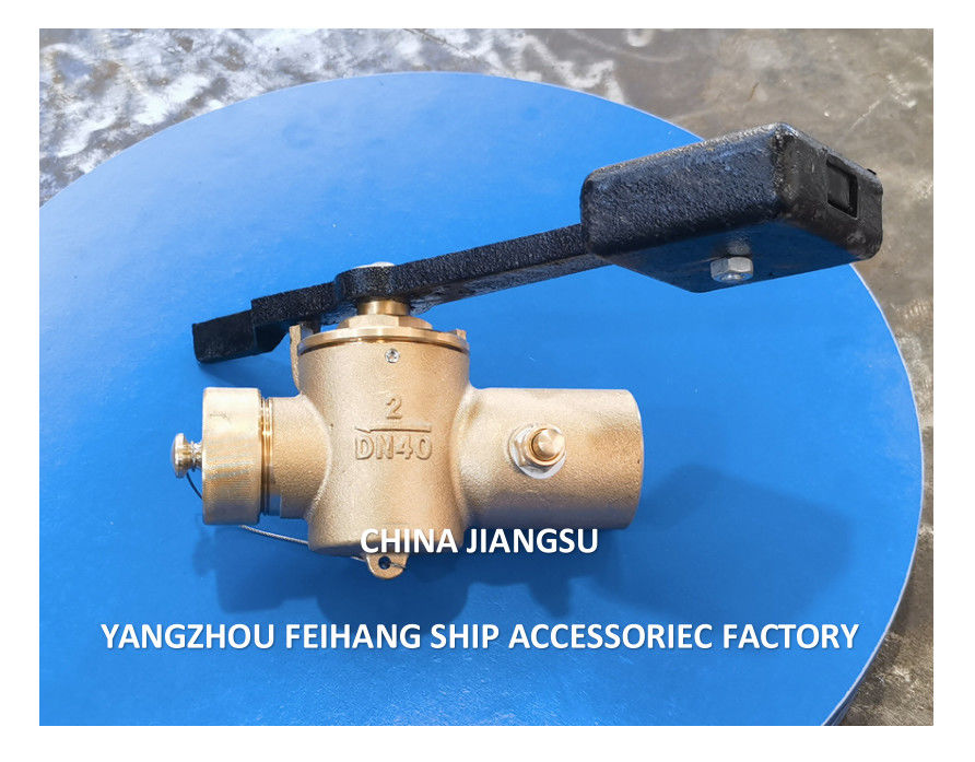 Technische parameter voor bronzen zelfvergrendelende kleppen model FH40 CB/T3778-1999