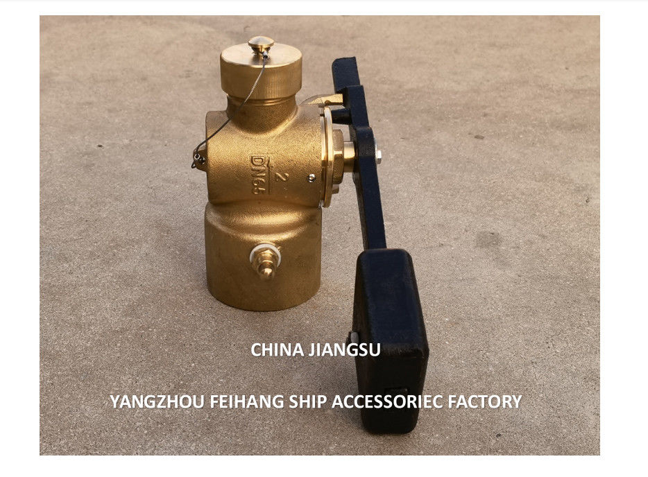 China Klinkende Haan Met Schroefdraad Uiteinden Model FH40 Cb/T3778-1999 Klinkende Zelfsluitende Klep