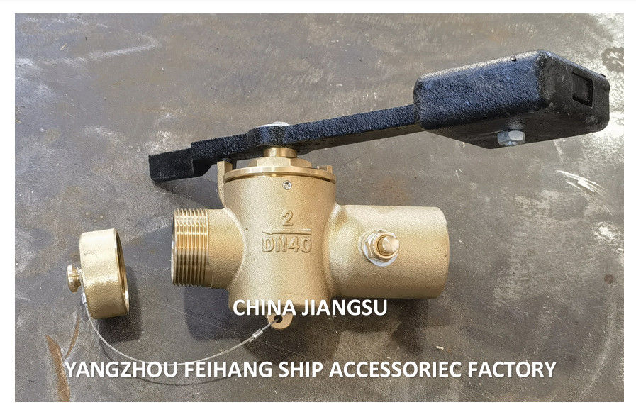 Technische parameter voor FH65 CB/T3778-1999 Bronzen model zelfvergrendelend kleppen met draad met gewichtshefboom