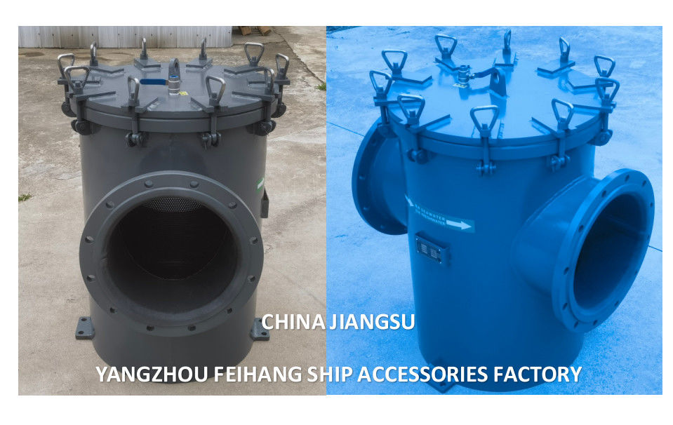 Marine Single Sea Water Strainer met rubberen bekleding AS350 CB/T497-94 -FEIHANG MARINE