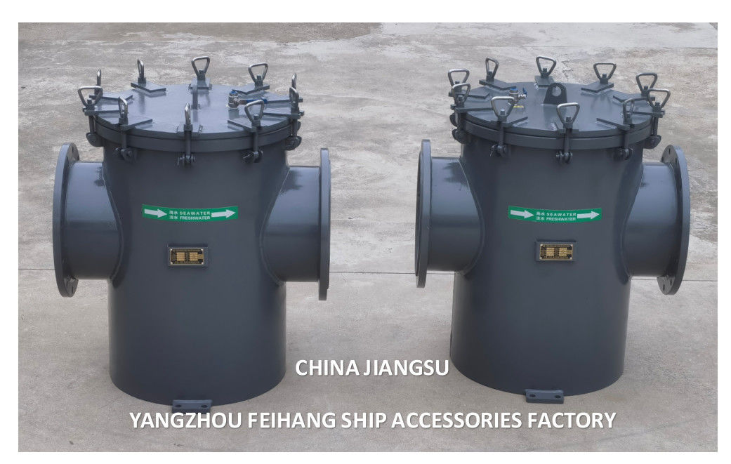 Marine Single Sea Water Strainer met rubberen bekleding AS350 CB/T497-94 -FEIHANG MARINE
