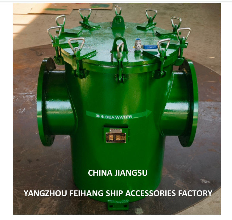 Marine Single Sea Water Strainer met rubberen bekleding AS350 CB/T497-94 -FEIHANG MARINE